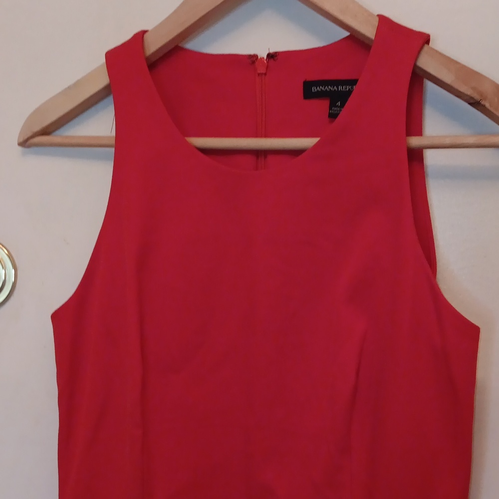 Banana Republic Classic formal dress Burnt Orange LIKE NEW